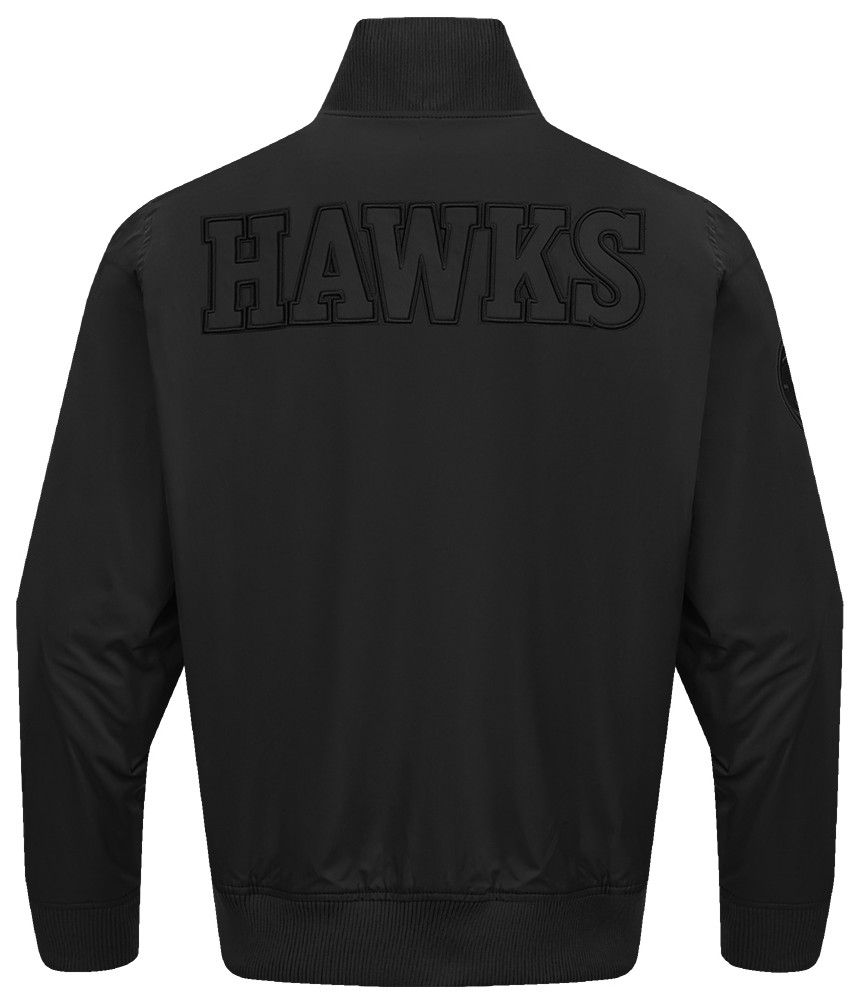 Pro Standard Men's Atlanta Hawks Black Neutral Twill Jacket product image