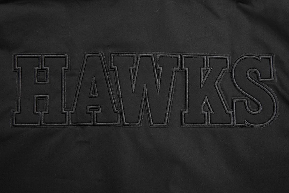 Pro Standard Men's Atlanta Hawks Black Neutral Twill Jacket product image
