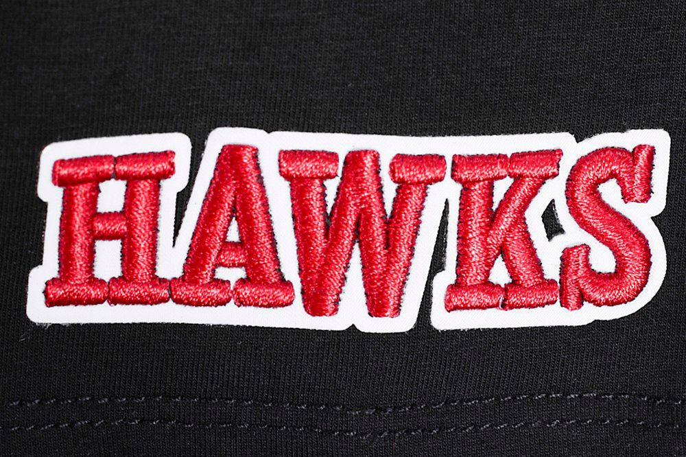 Pro Standard Women's Atlanta Hawks Black Script Tail Boxy T-Shirt product image