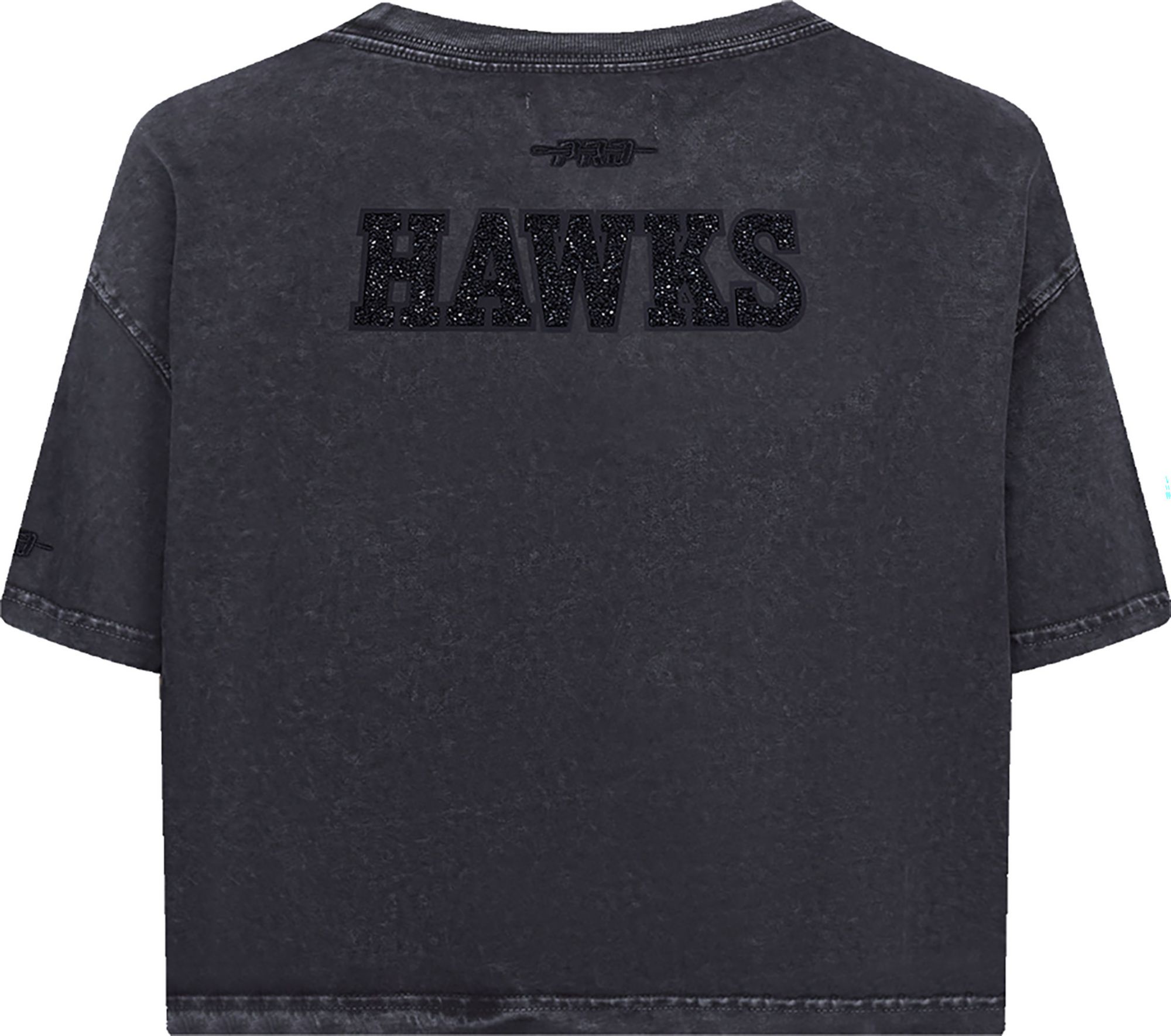 Pro Standard Women's Atlanta Hawks Black Crystalline Boxy Short Sleeve T-Shirt product image