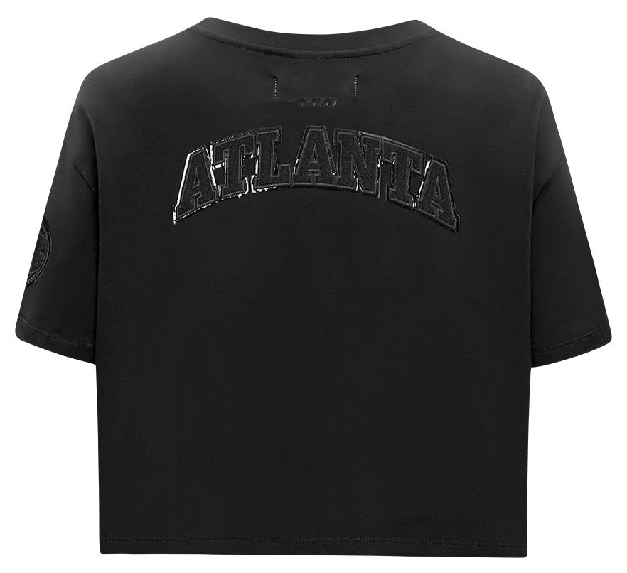 Pro Standard Women's Atlanta Hawks Black Boxy T-Shirt product image