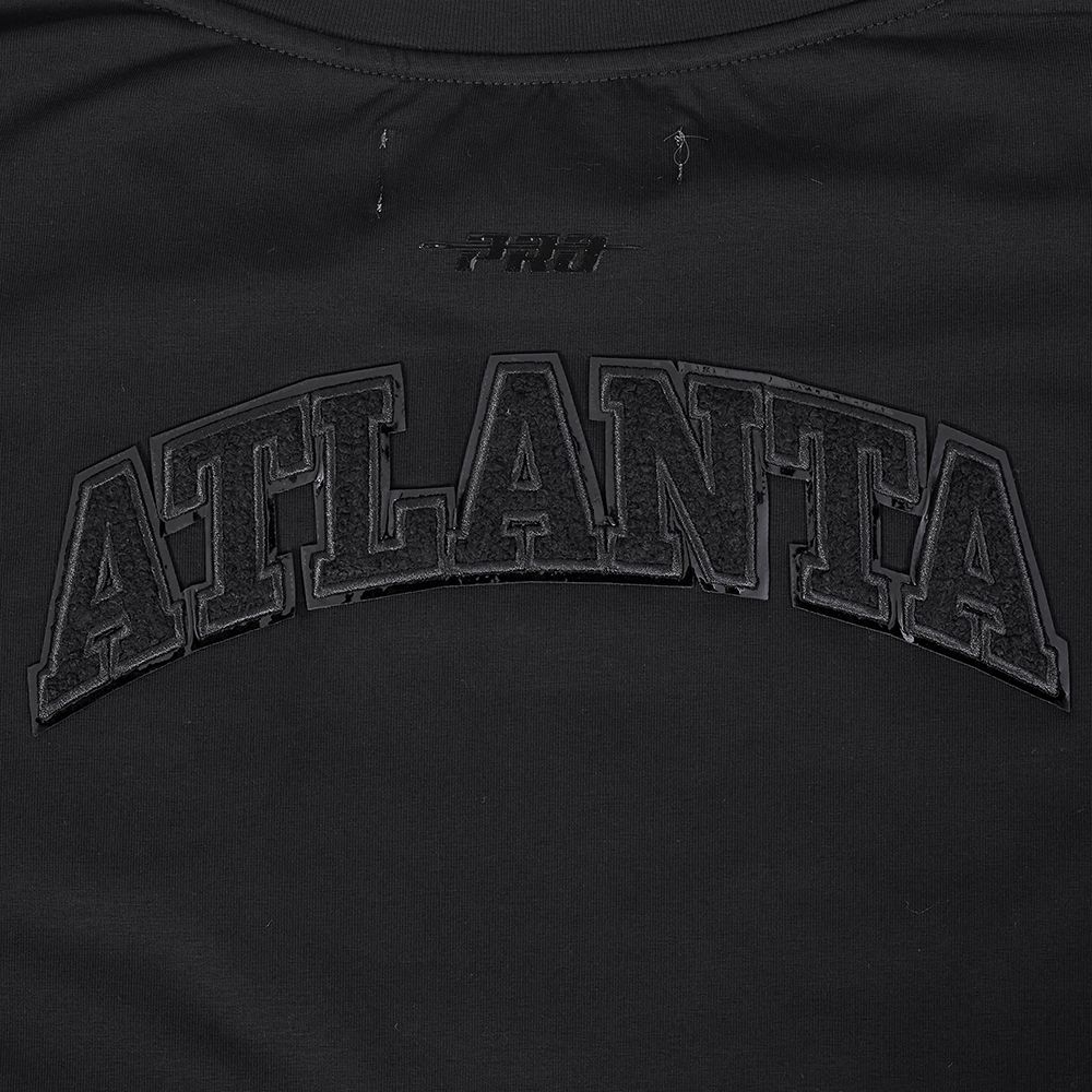 Pro Standard Women's Atlanta Hawks Black Boxy T-Shirt product image