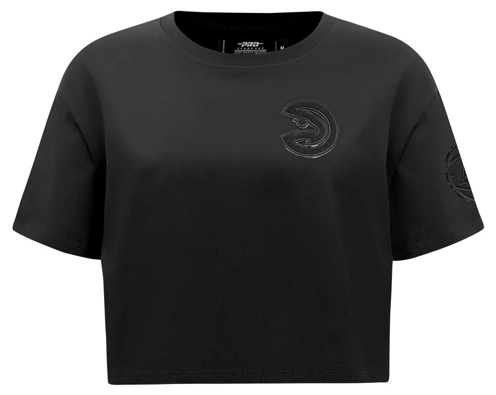 Pro Standard Women's Atlanta Hawks Black Boxy T-Shirt product image