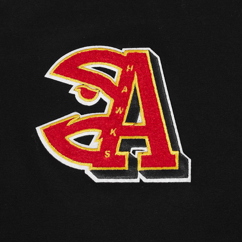 Pro Standard Women's Atlanta Hawks Black Mash Up Boxy T-Shirt product image