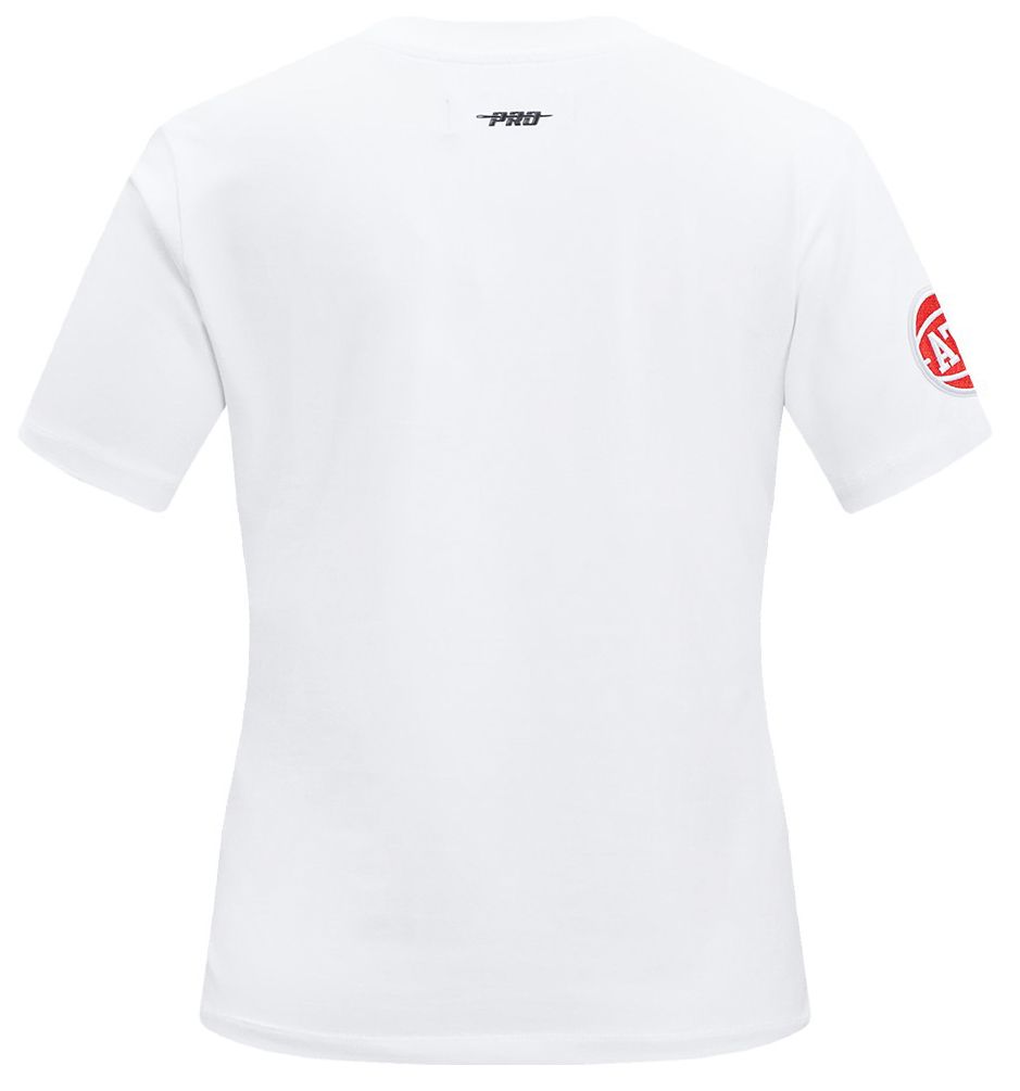 Pro Standard Women's Atlanta Hawks White Classic Slim Fit T-Shirt product image