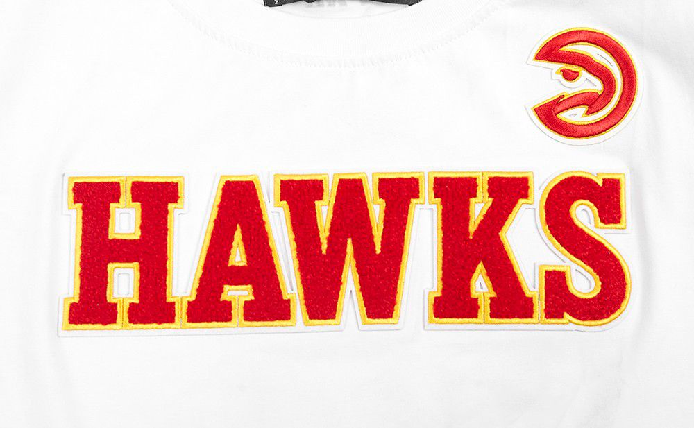 Pro Standard Women's Atlanta Hawks White Classic Slim Fit T-Shirt product image