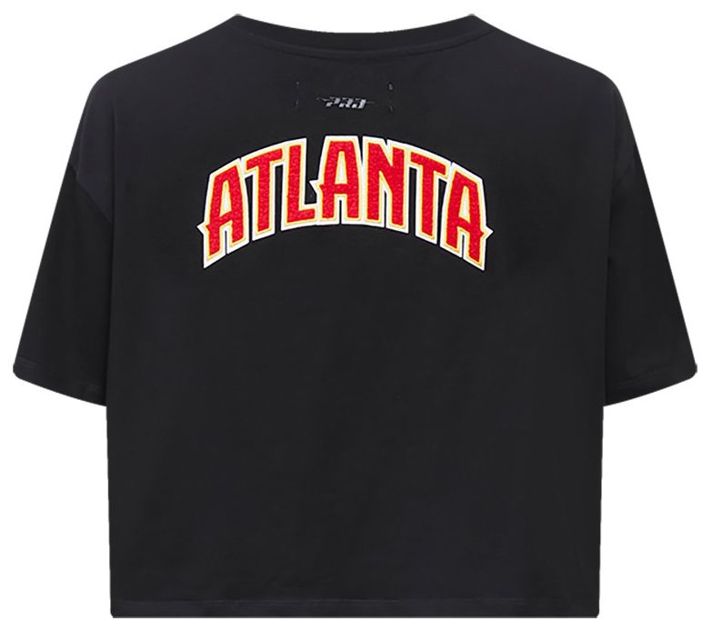 Pro Standard Women's Atlanta Hawks Black Classic Boxy T-Shirt product image