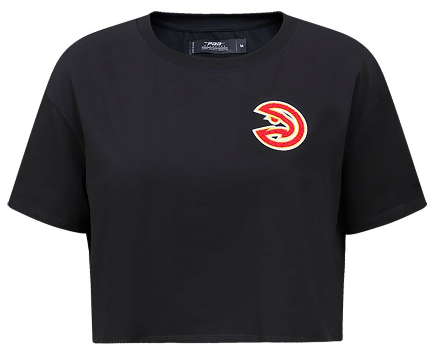 Pro Standard Women's Atlanta Hawks Black Classic Boxy T-Shirt product image