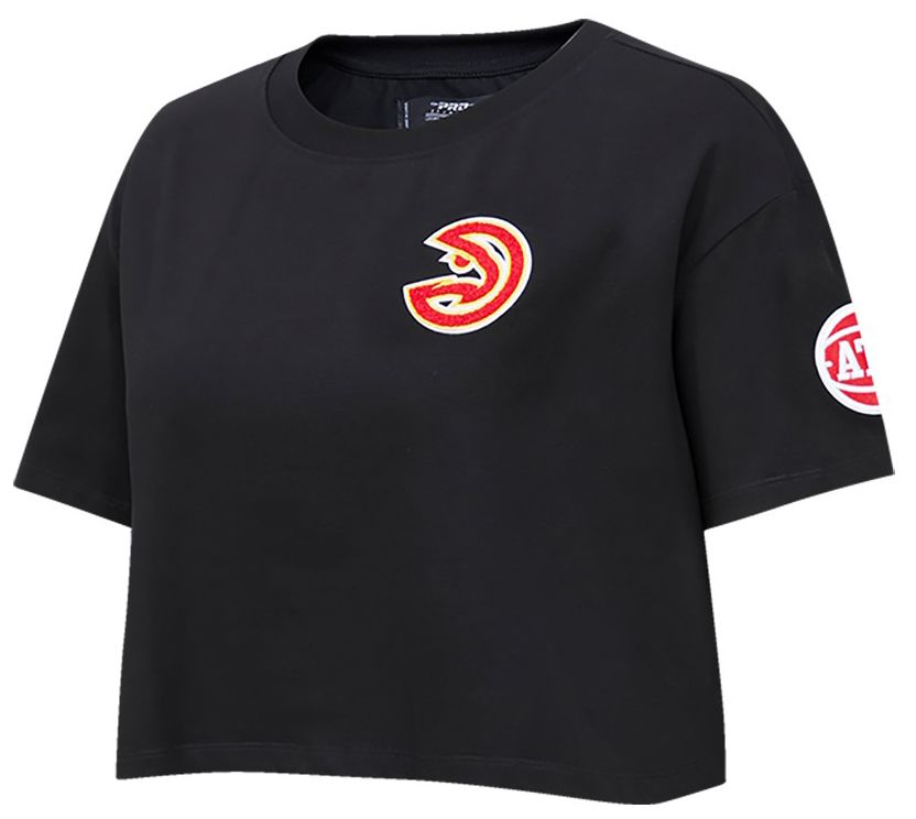 Pro Standard Women's Atlanta Hawks Black Classic Boxy T-Shirt product image