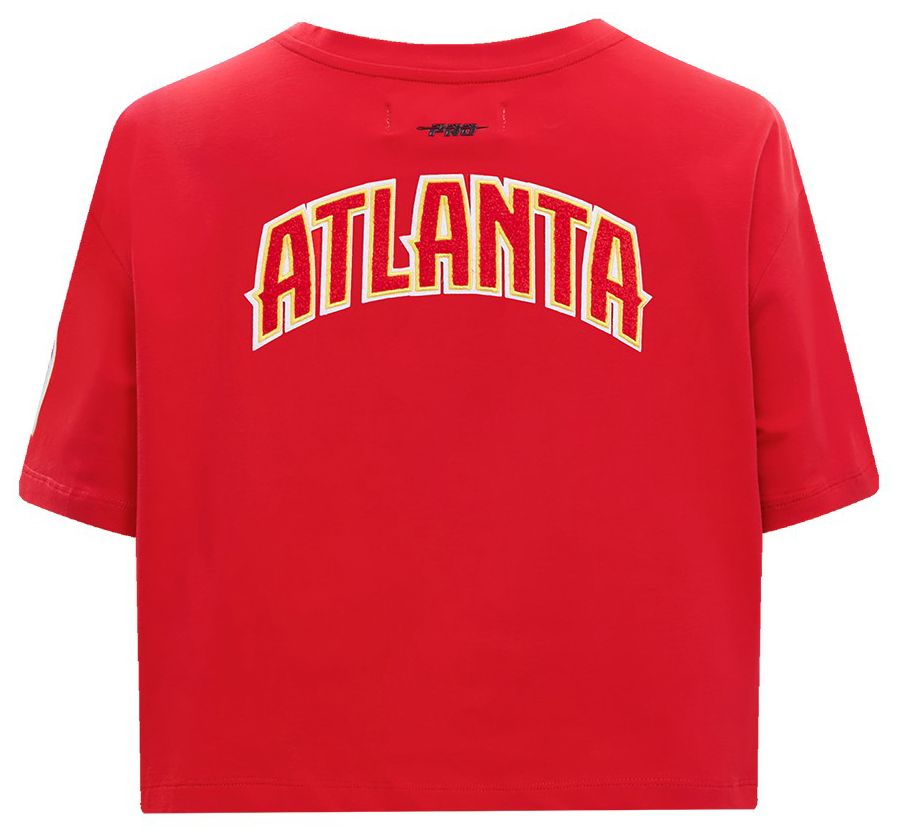 Pro Standard Women's Atlanta Hawks Red Classic Boxy T-Shirt product image