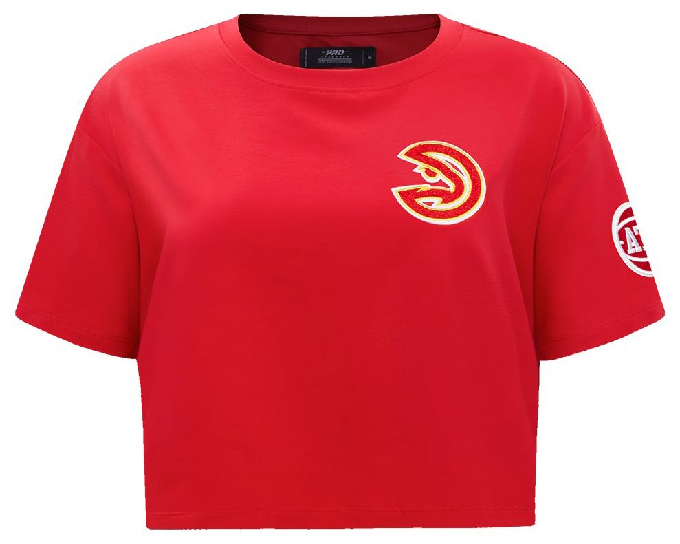 Pro Standard Women's Atlanta Hawks Red Classic Boxy T-Shirt product image