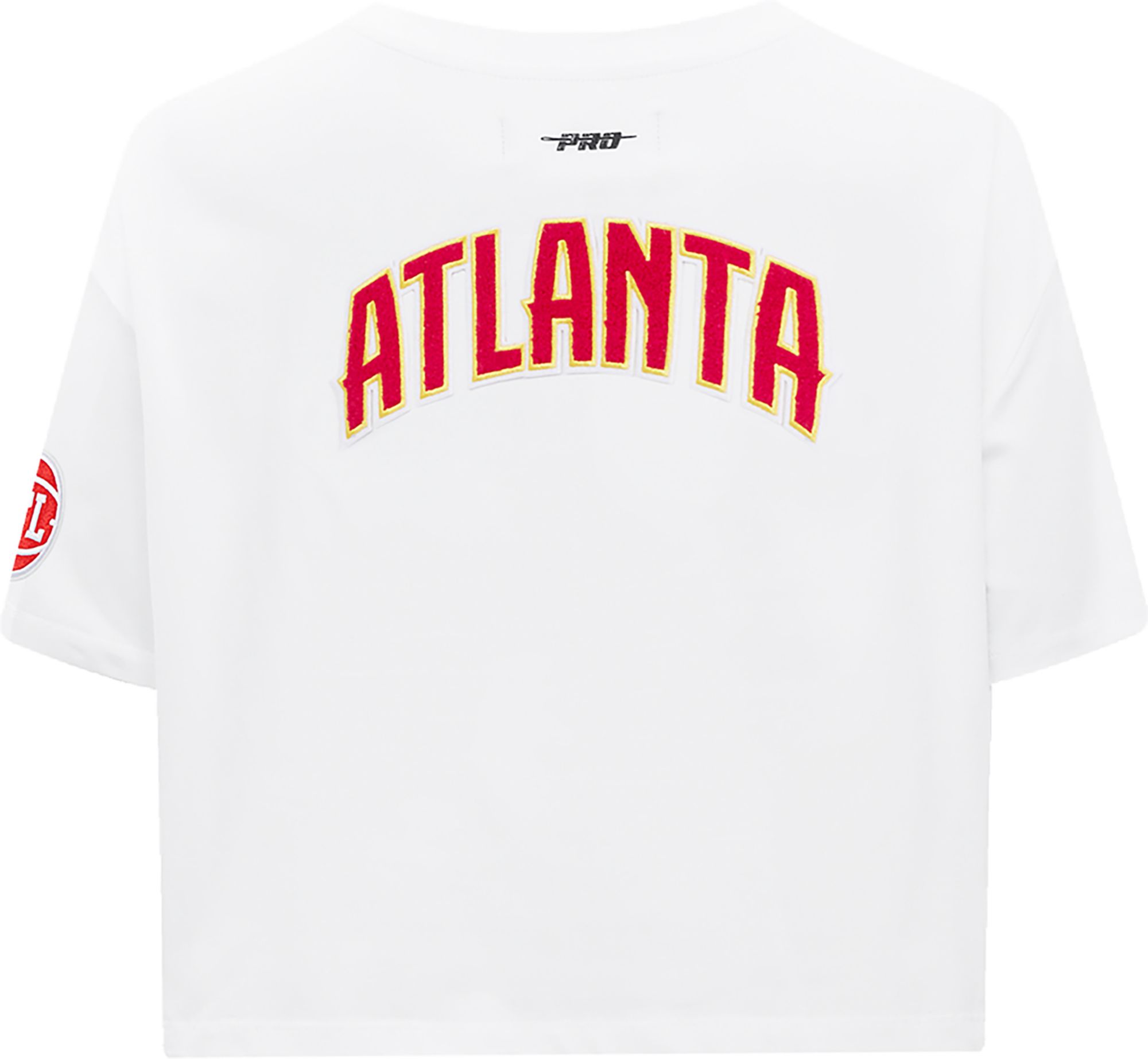 Pro Standard Women's Atlanta Hawks White Classic Boxy T-Shirt product image