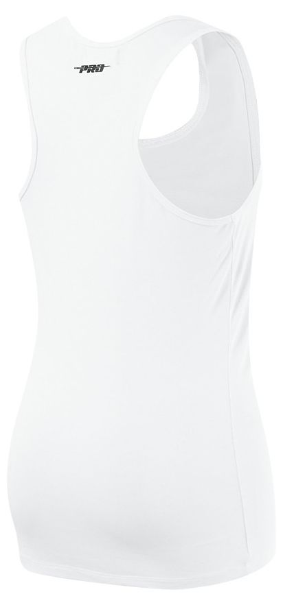 Pro Standard Women's Atlanta Hawks White Classic Racerback Tank Top product image