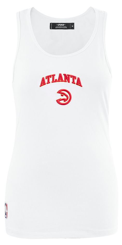 Pro Standard Women's Atlanta Hawks White Classic Racerback Tank Top product image
