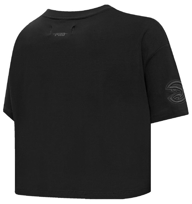 Pro Standard Women's Atlanta Hawks Black Neutral Boxy T-Shirt product image