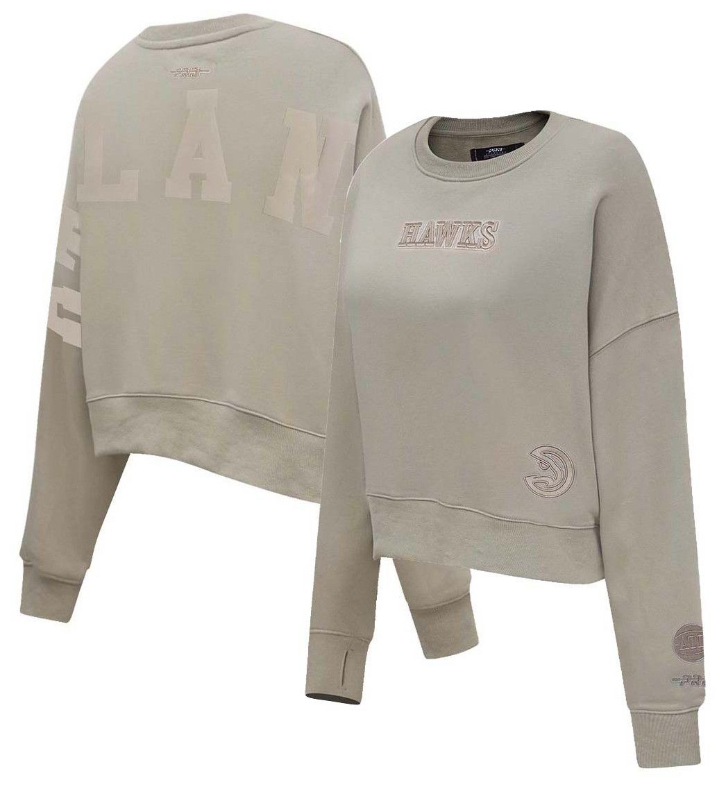 Pro Standard Women's Atlanta Hawks Wingpsan Crewneck Sweatshirt product image