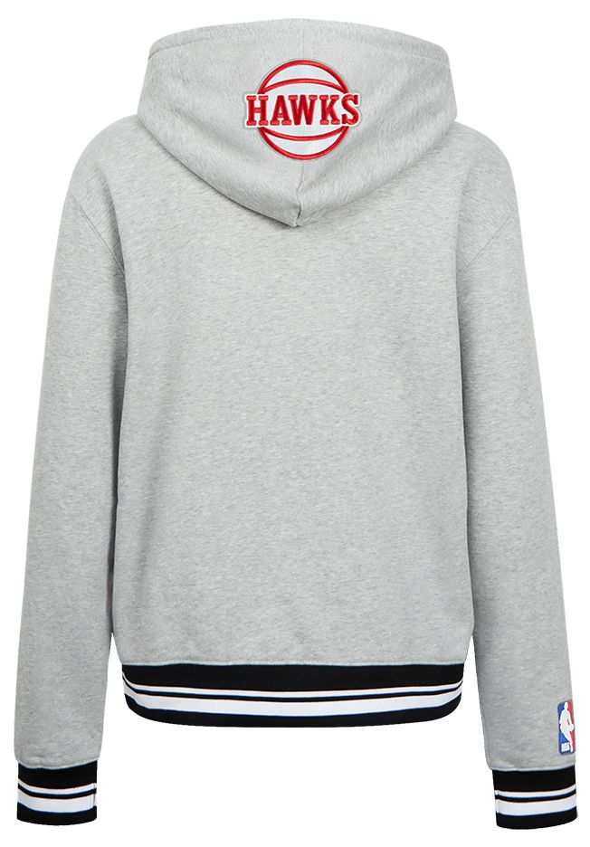 Pro Standard Women's Atlanta Hawks Grey Crest Emblem Hoodie product image