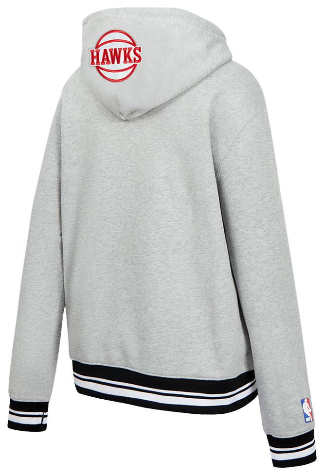 Pro Standard Women's Atlanta Hawks Grey Crest Emblem Hoodie product image