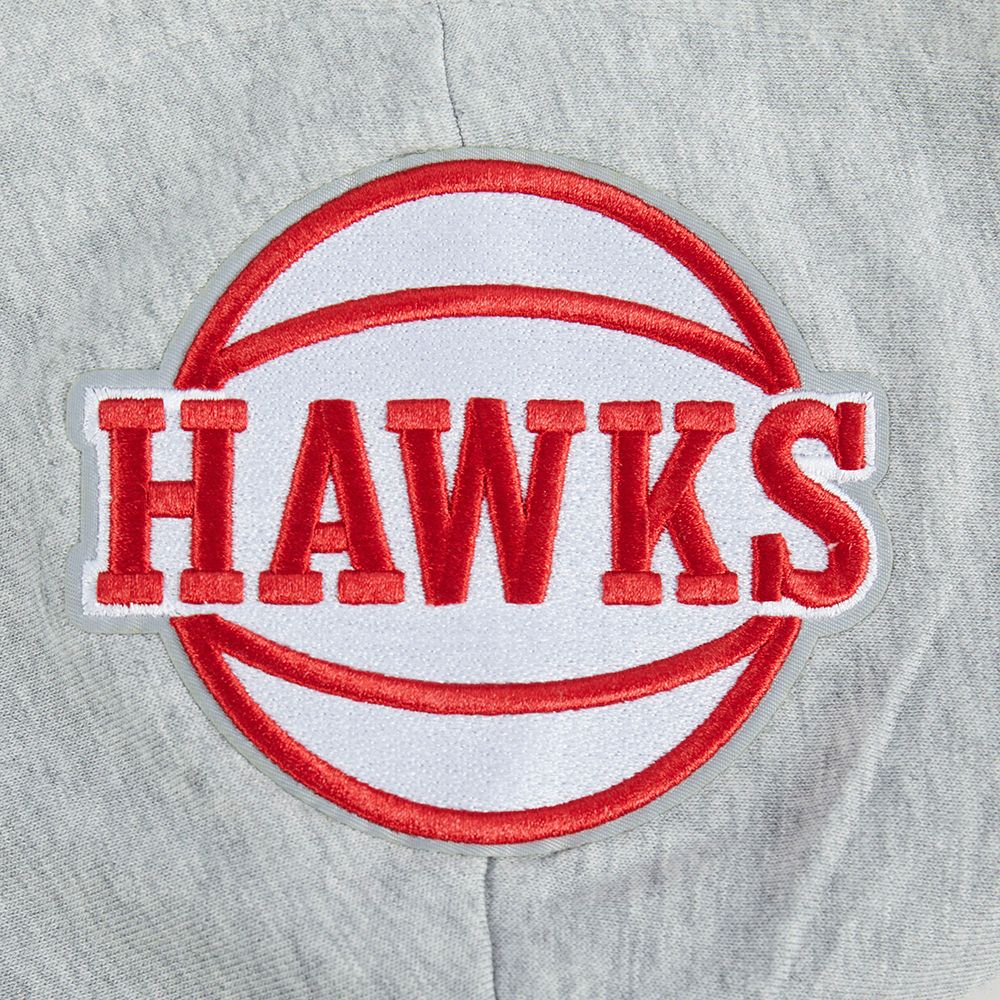 Pro Standard Women's Atlanta Hawks Grey Crest Emblem Hoodie product image