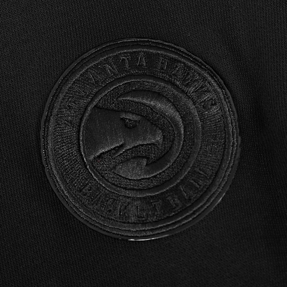 Pro Standard Women's Atlanta Hawks Black Fleece Crewneck Sweatshirt product image