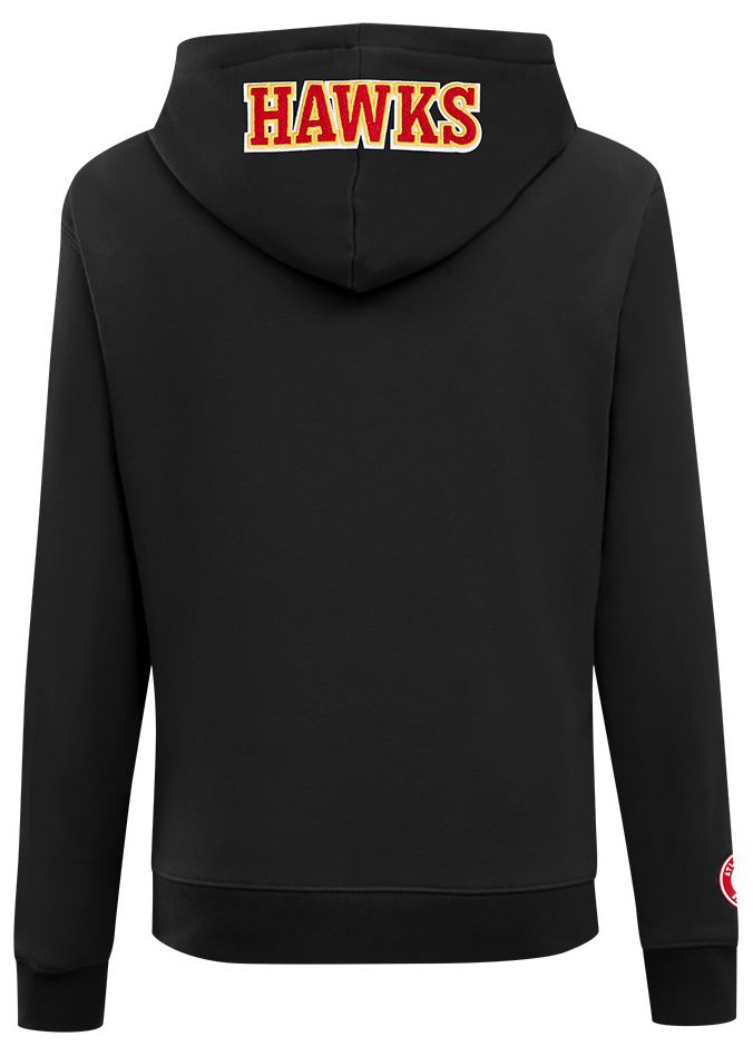 Pro Standard Women's Atlanta Hawks Black Classic Fleece Pullover Hoodie product image