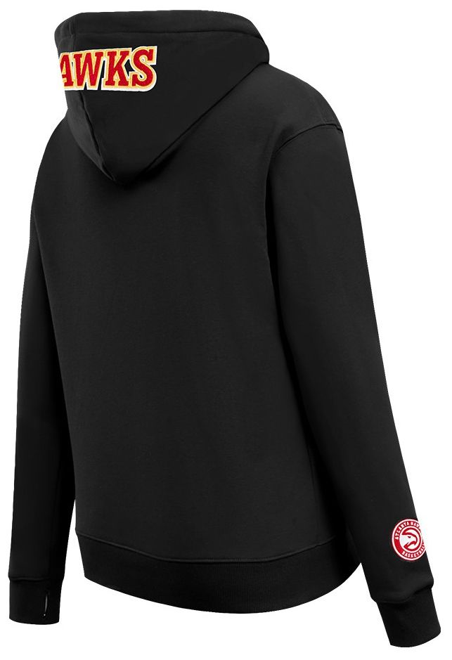 Pro Standard Women's Atlanta Hawks Black Classic Fleece Pullover Hoodie product image