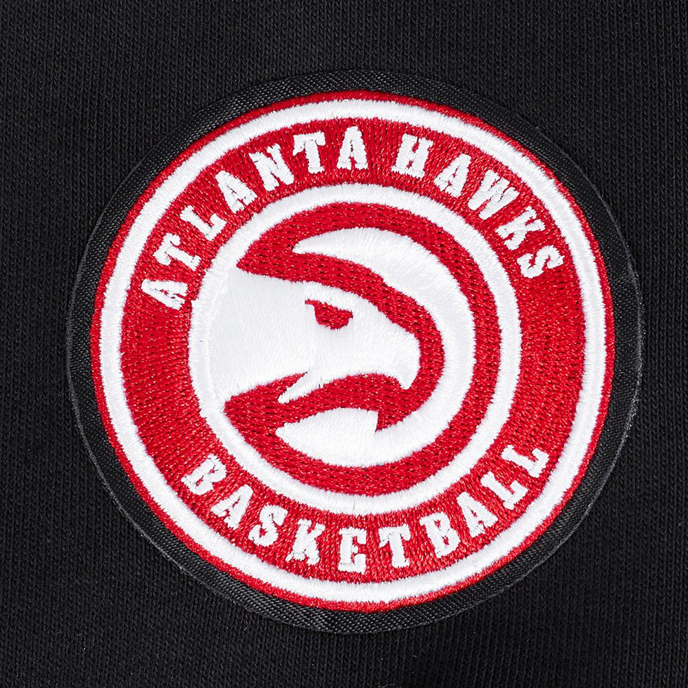 Pro Standard Women's Atlanta Hawks Black Classic Fleece Pullover Hoodie product image