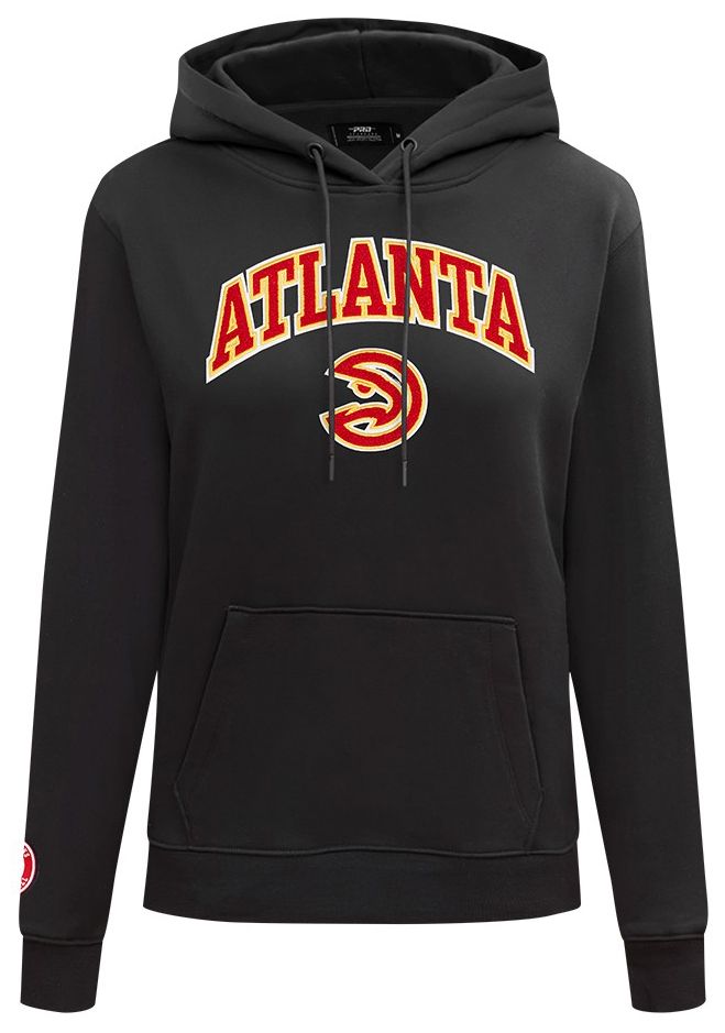 Pro Standard Women's Atlanta Hawks Black Classic Fleece Pullover Hoodie product image