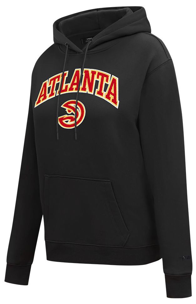 Pro Standard Women's Atlanta Hawks Black Classic Fleece Pullover Hoodie product image