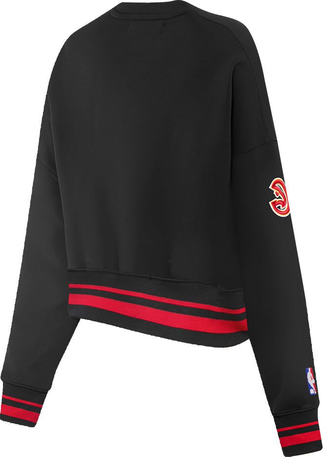 Pro Standard Women's Atlanta Hawks Ribbed Crewneck Sweatshirt product image