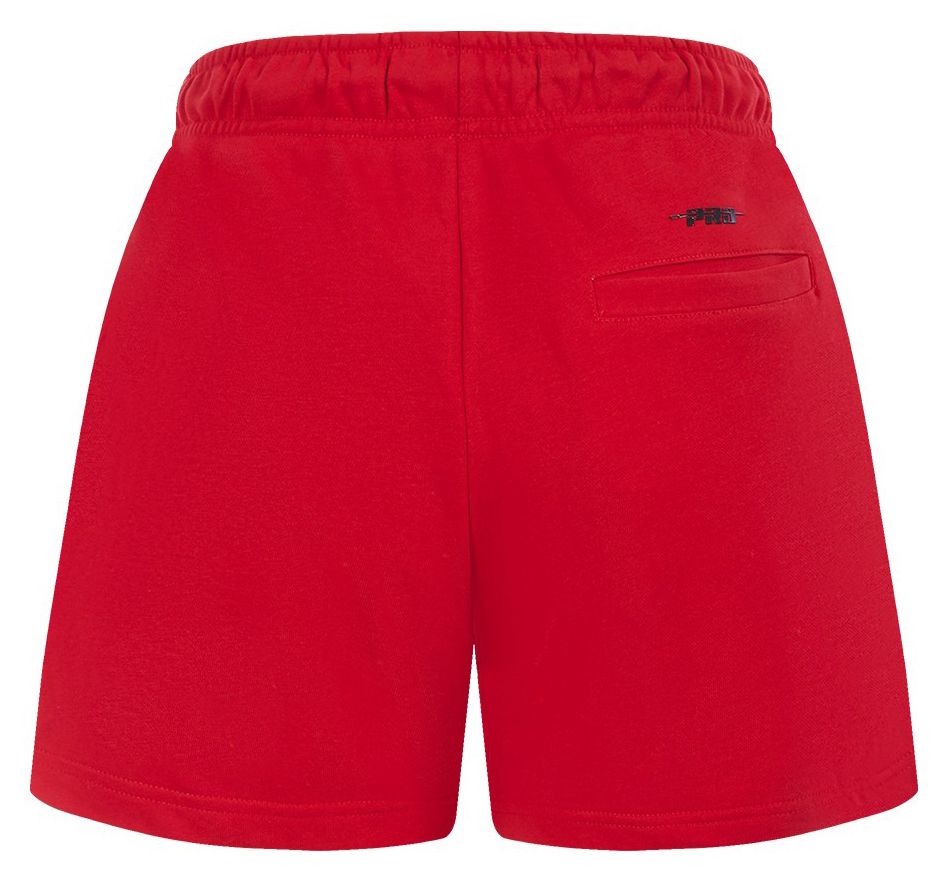 Pro Standard Women's Atlanta Hawks Red Classic Fleece Shorts product image