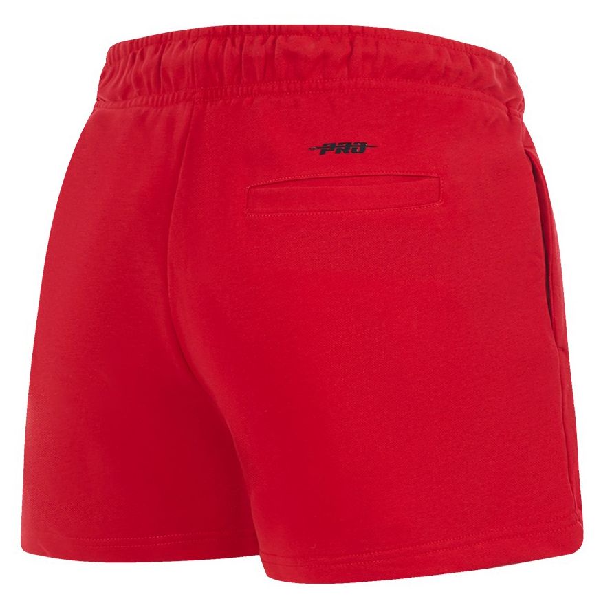 Pro Standard Women's Atlanta Hawks Red Classic Fleece Shorts product image