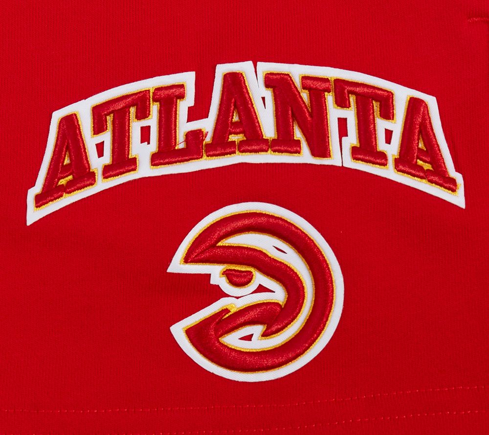 Pro Standard Women's Atlanta Hawks Red Classic Fleece Shorts product image