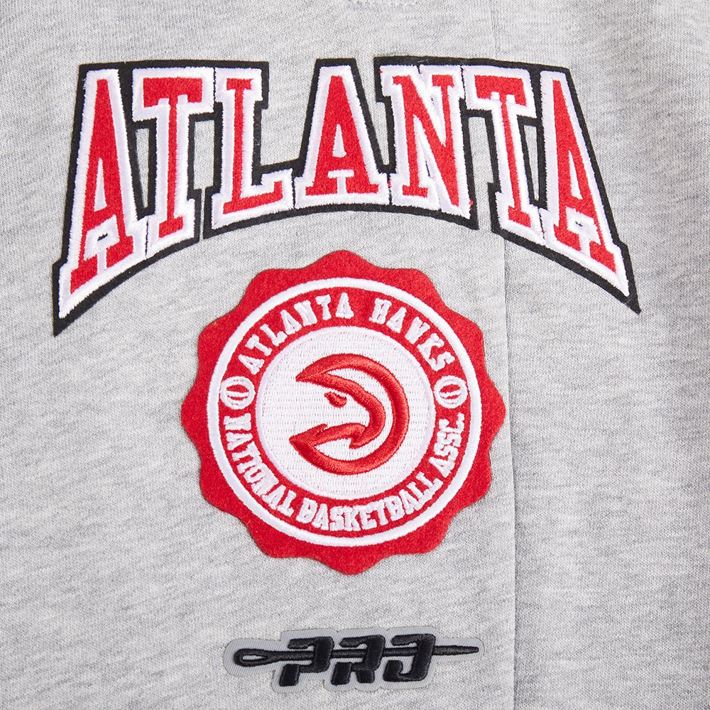 Pro Standard Women's Atlanta Hawks Grey Crest Emblem Sweatpants product image