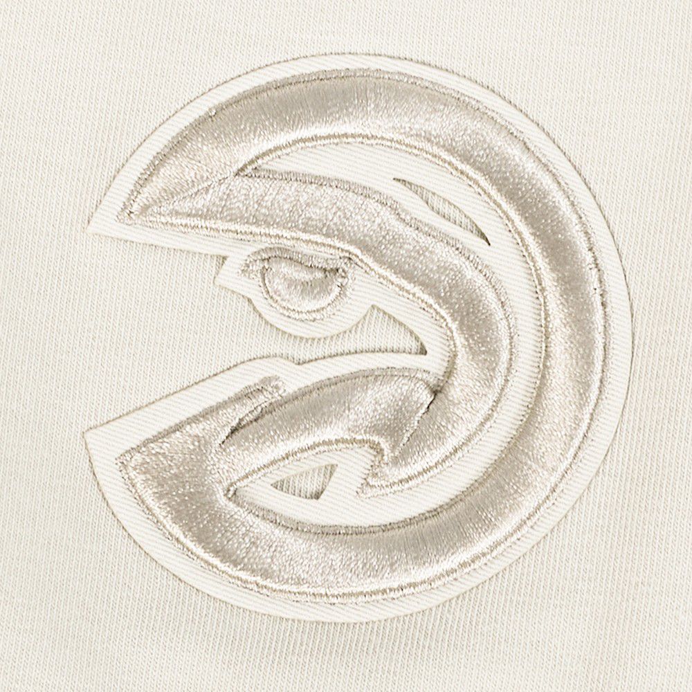 Pro Standard Women's Atlanta Hawks Off White Neutral Jersey Leggings product image