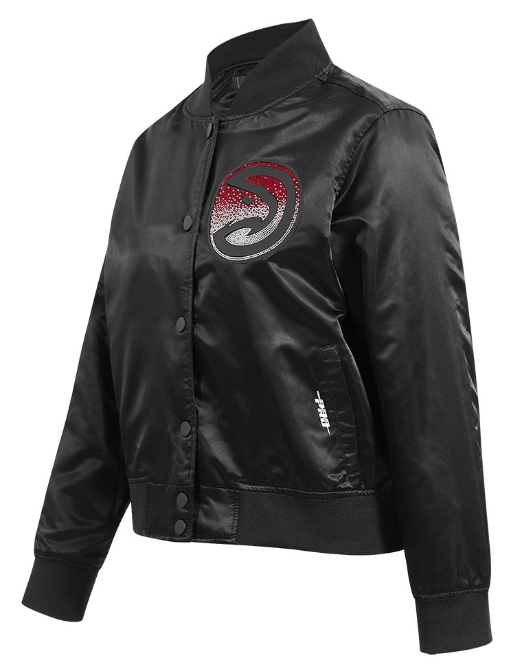 Pro Standard Women's Atlanta Hawks Jewel Satin Jacket product image