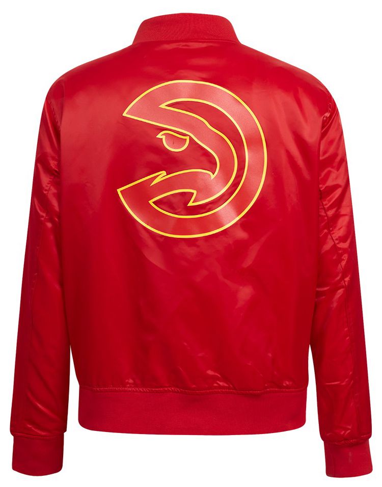 Pro Standard Women's Atlanta Hawks Red Classic Satin Jacket product image