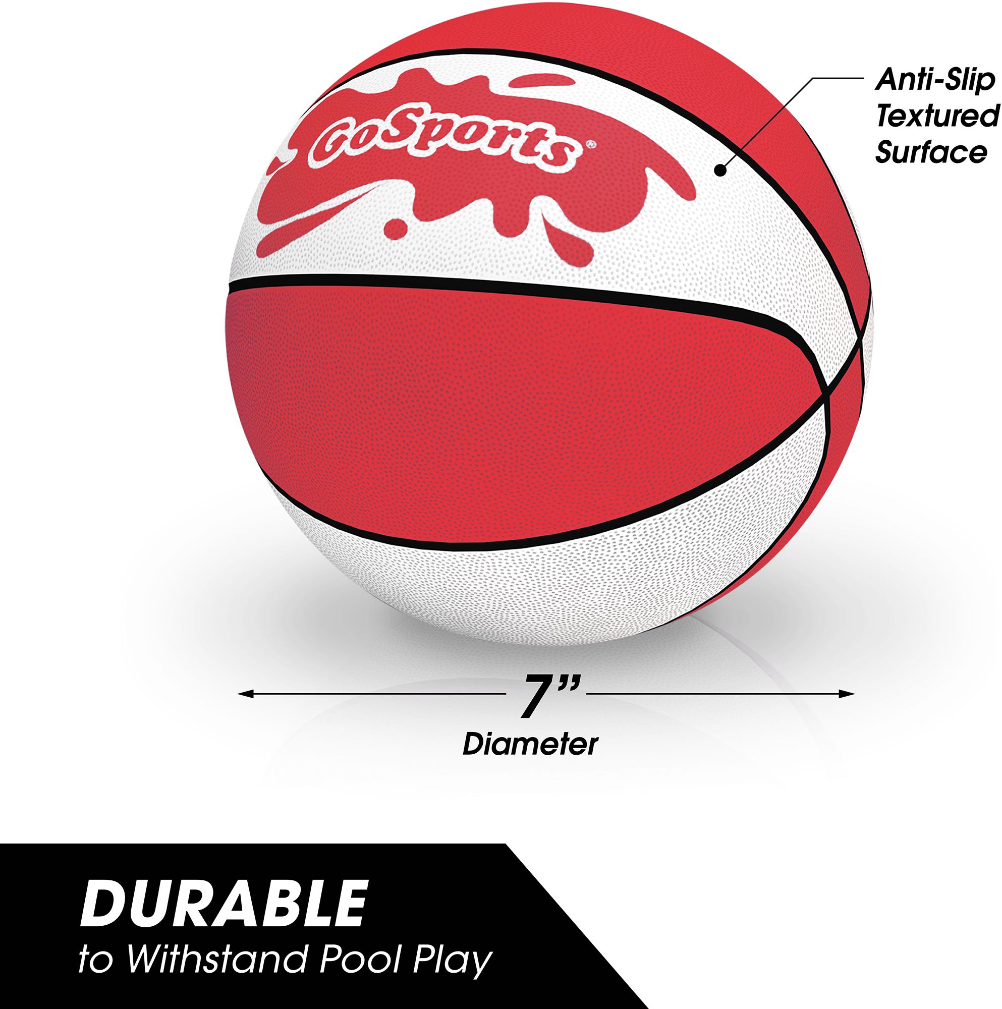 GoSports 7” Water Basketballs – 2 Pack product image
