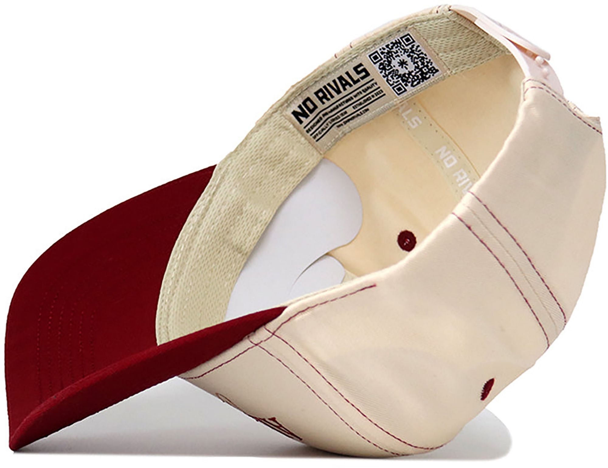 No Rivals Adult Alabama Crimson Tide Red Vintage Adjustable Snapback Hat product image