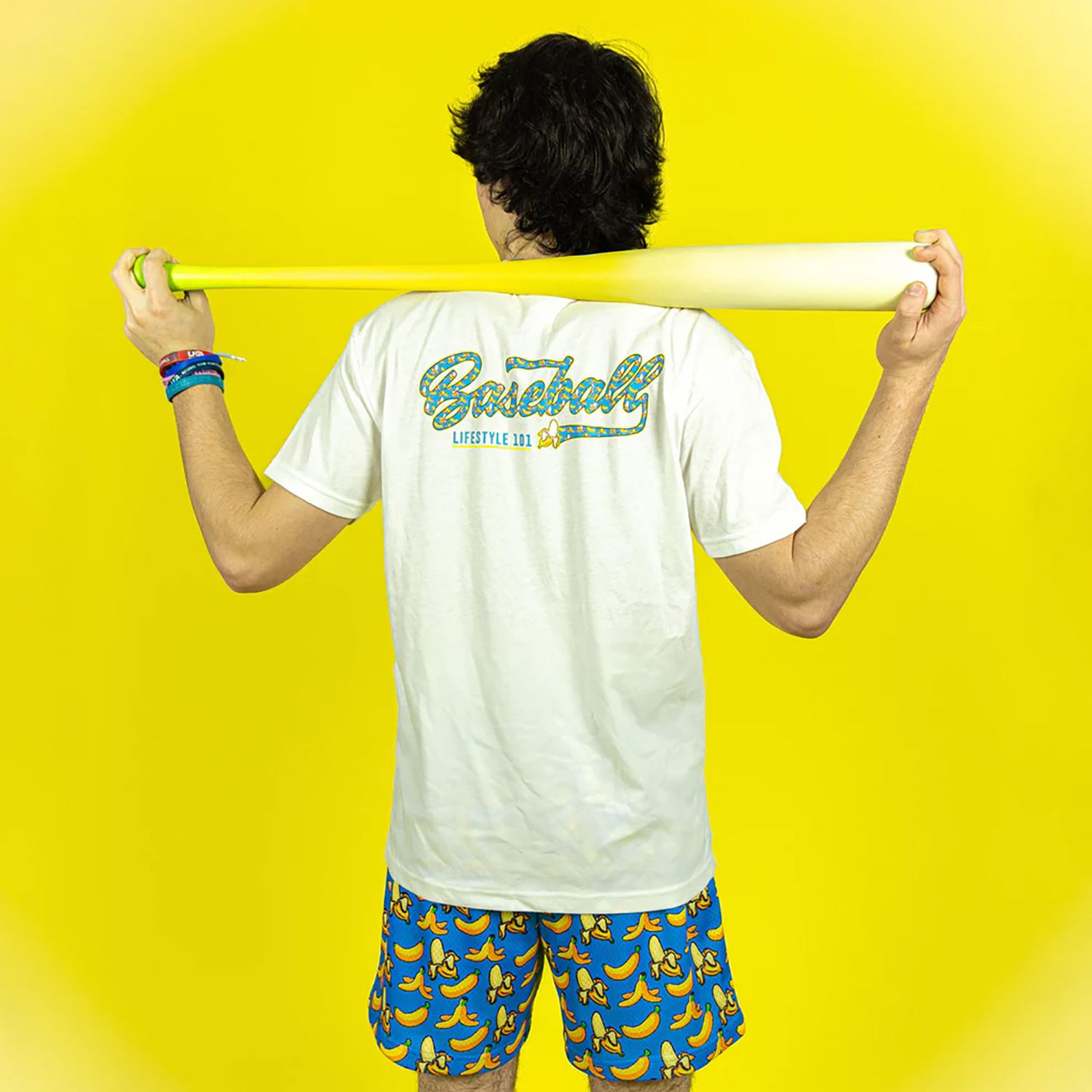 Baseball Lifestyle 101 Men's Banana Shirt product image