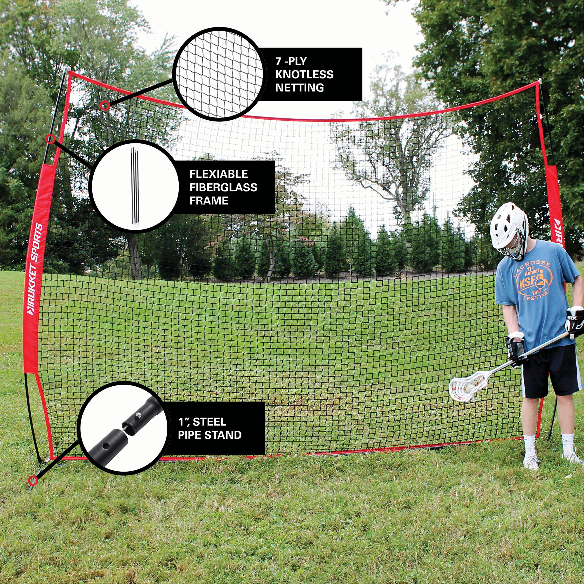 Rukket Sports 12' X 9' Multi-Sport Barrier Net product image