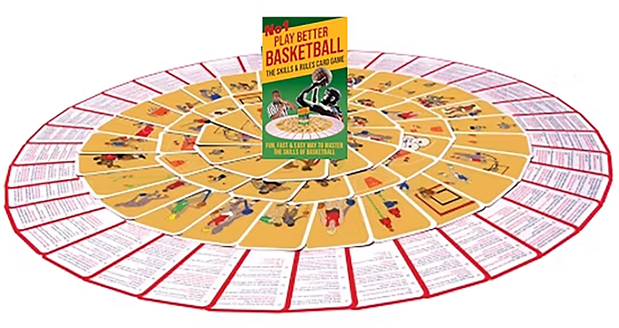 No1 Play Better Basketball Card Game product image