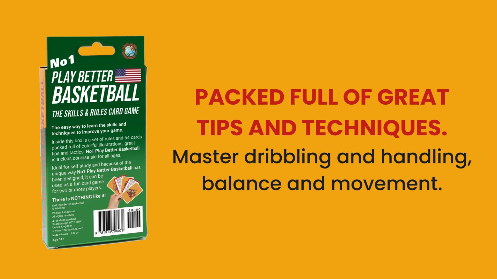 No1 Play Better Basketball Card Game product