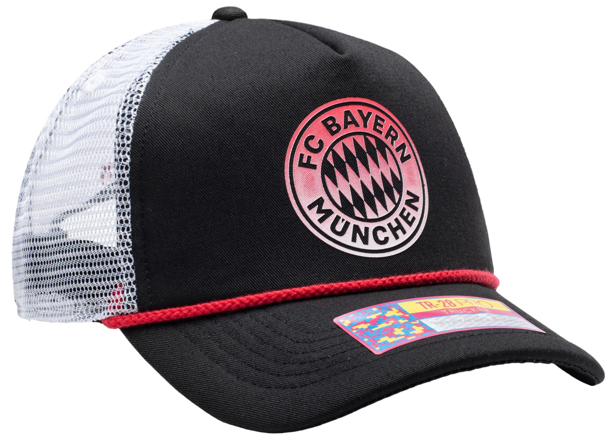 Fan Ink Adult Bayern Munich 2023 Serve Black Trucker Hat product image