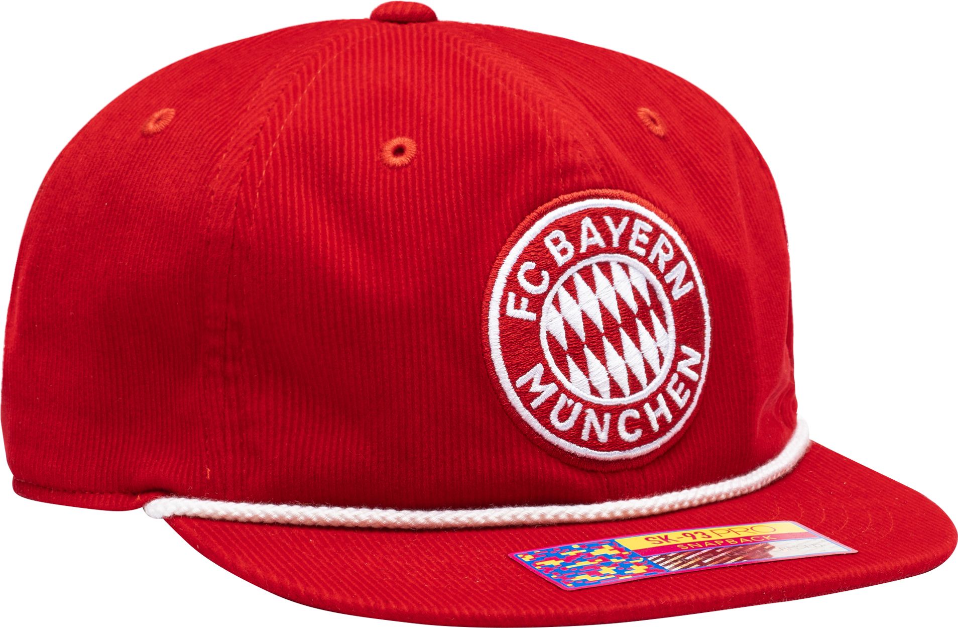 Fan Ink Bayern Munich Cord Red Adjustable Hat