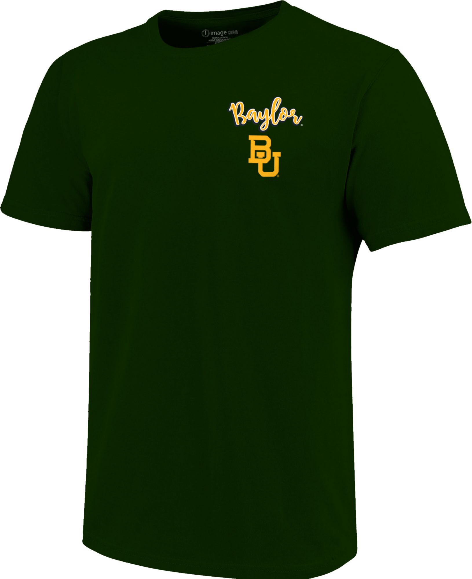 Image One Women's Baylor Bears Green Gameday Bow T-Shirt product image