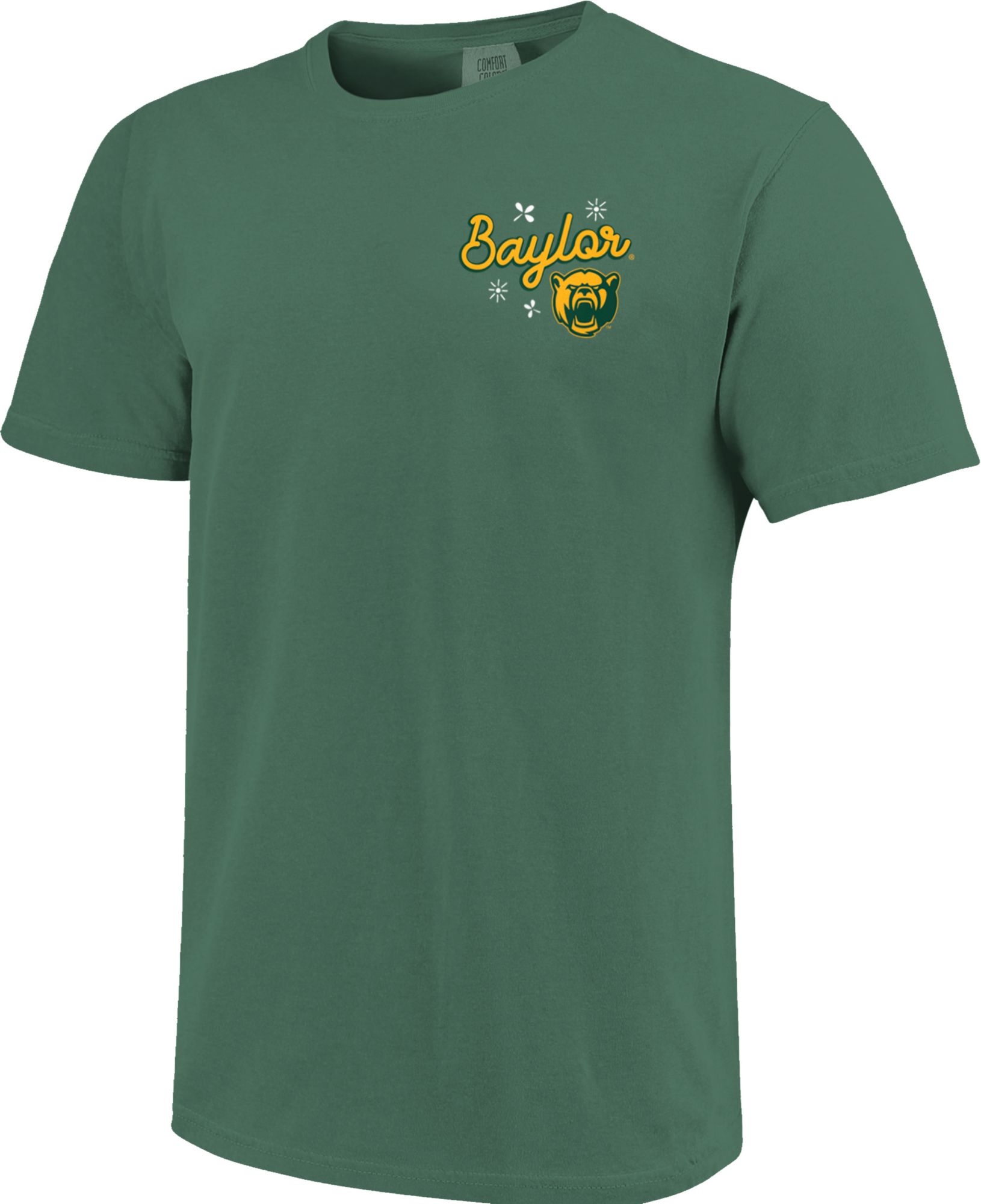Image One Women's Baylor Bears Green Doodles T-Shirt product image