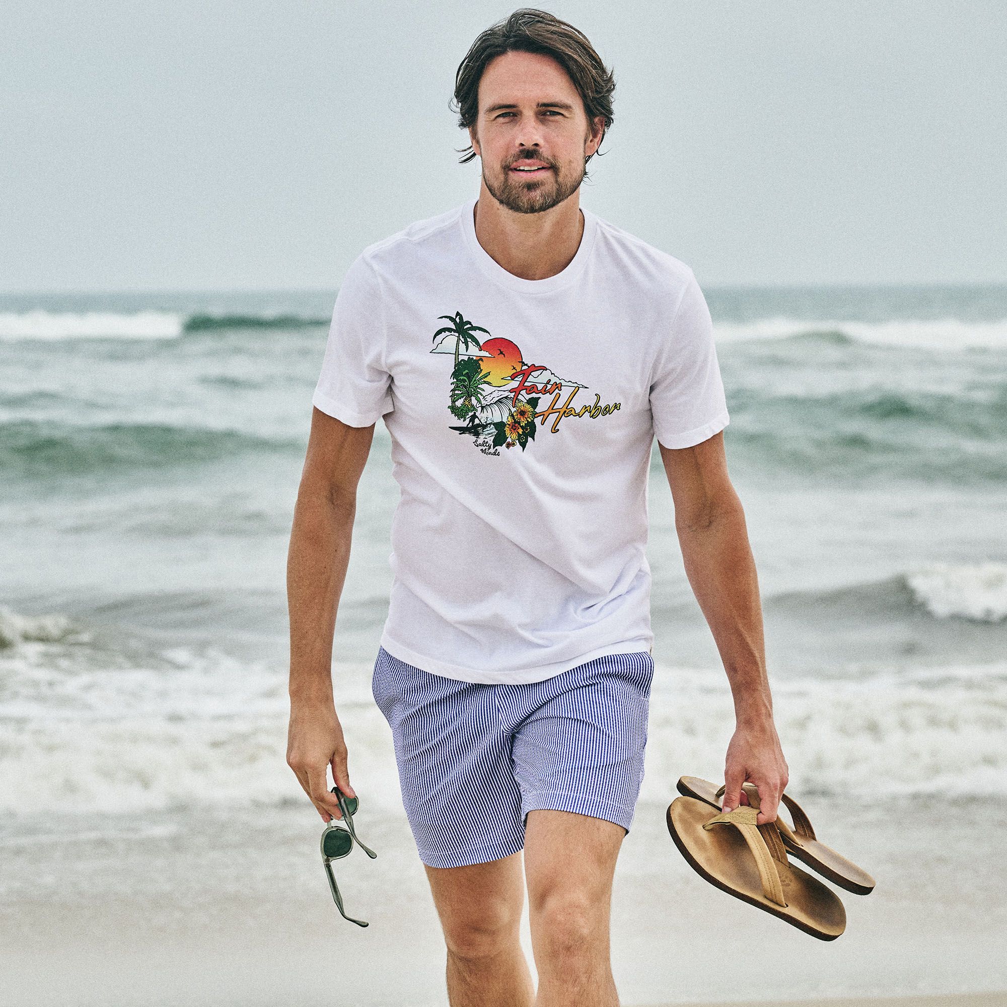 Fair Harbor Men's Bayberry 7" Swim Trunks product image