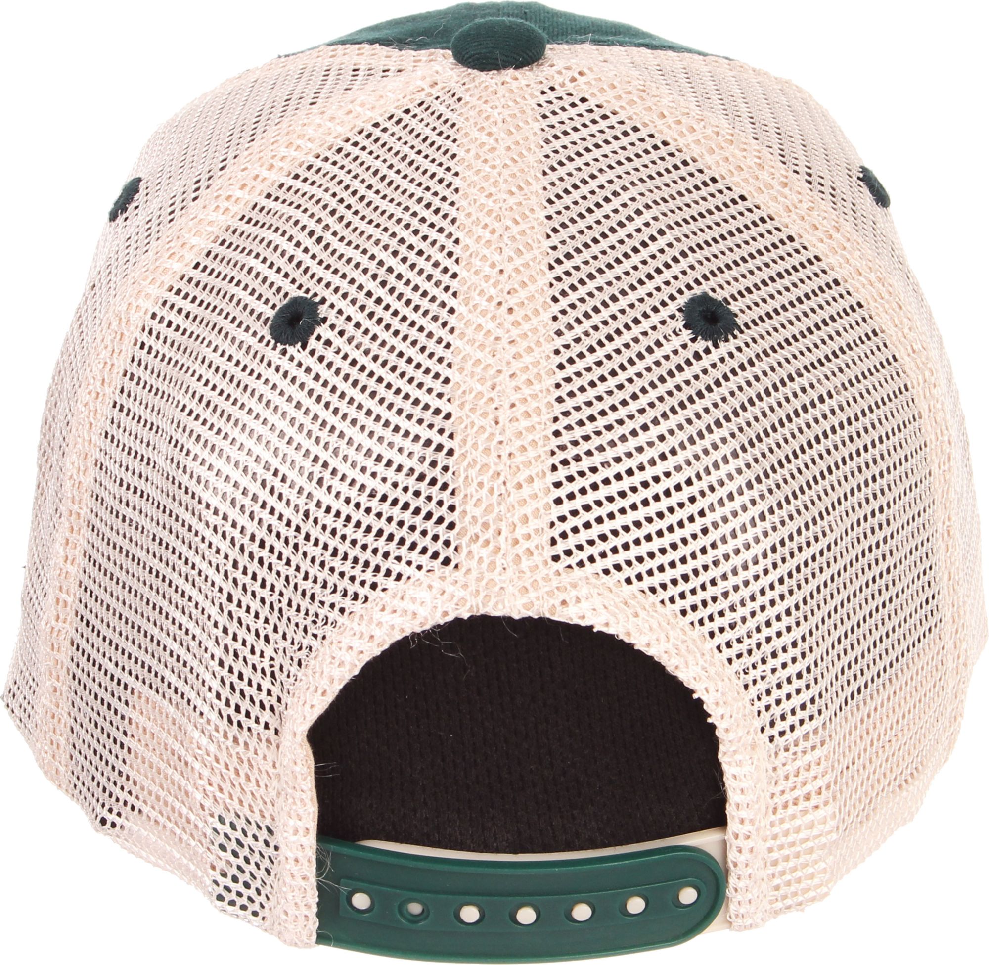 Zephyr Men's Baylor Bears Green University Trucker Adjustable Hat product image