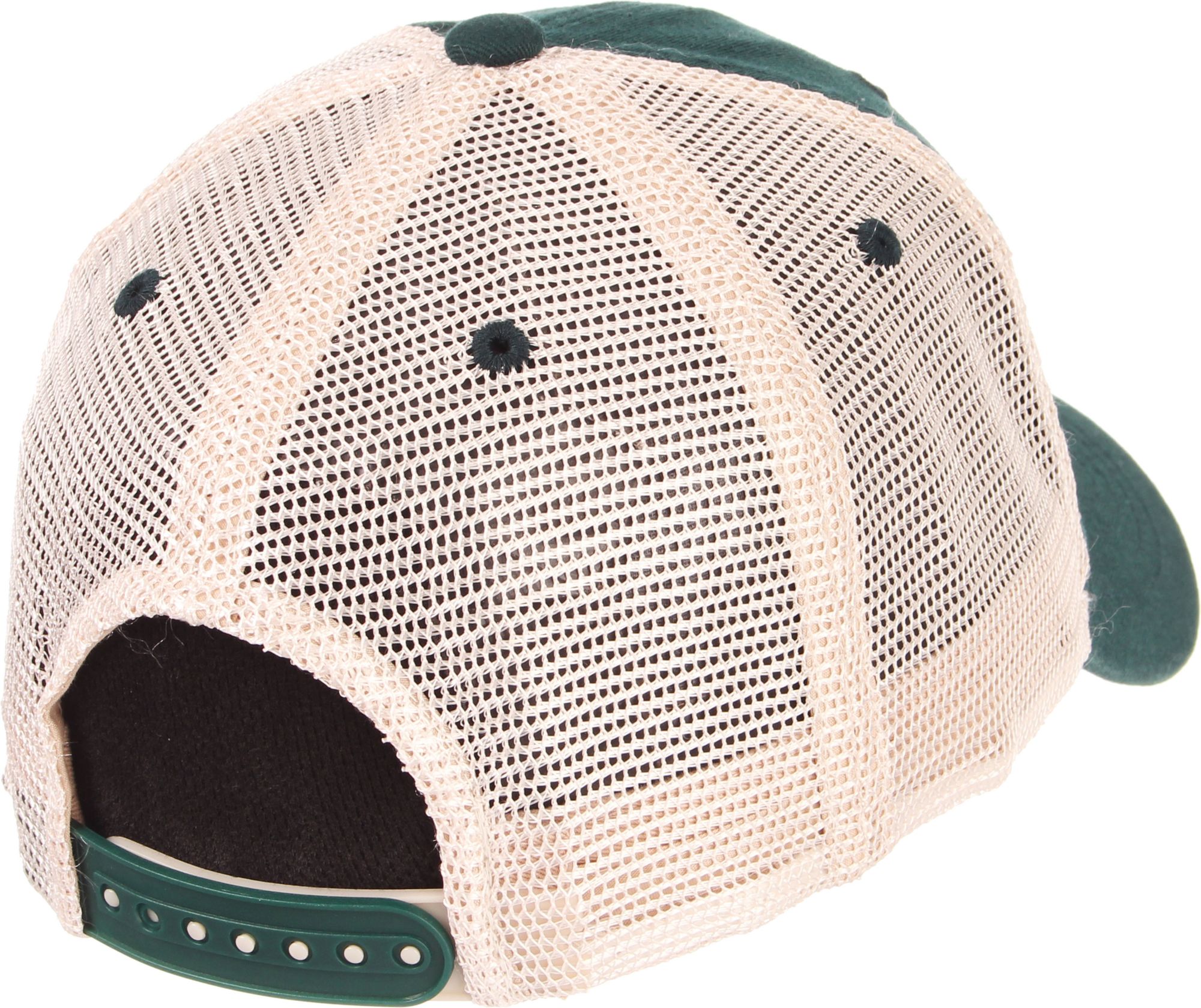 Zephyr Men's Baylor Bears Green University Trucker Adjustable Hat product image